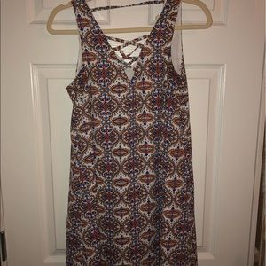 Fun patterned dress